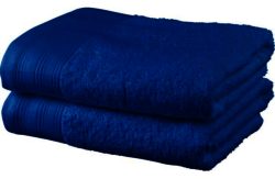 ColourMatch Pair of Hand Towels - Marina Blue